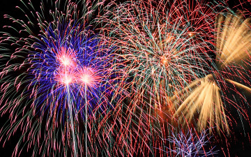 Картинка разное салюты фейерверки салют