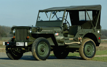 Картинка техника военная джип виллис jeep 4x4