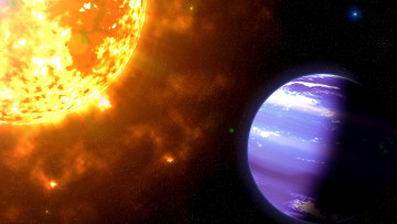 Картинка космос арт планета