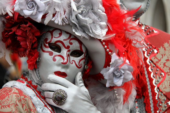 Обои картинки фото разное, маски, карнавальные, костюмы, венеция, карнавал