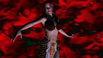 Картинка 3д графика people люди взгляд девушка