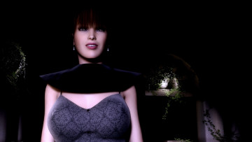 Картинка 3д графика people люди взгляд девушка