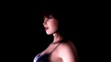 Картинка 3д графика portraits портрет взгляд девушка