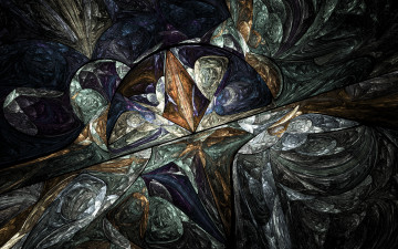 Картинка 3д графика fractal фракталы фон цвета узор