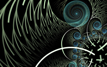 Картинка 3д графика fractal фракталы фон узор цвета