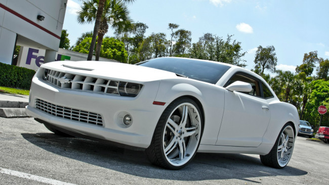 Обои картинки фото автомобили, camaro, asanti, chevrolet