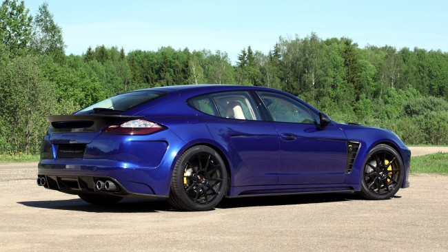 Обои картинки фото porsche, panamera, автомобили, германия, спортивные, элитные, dr, ing, h, c, f, ag