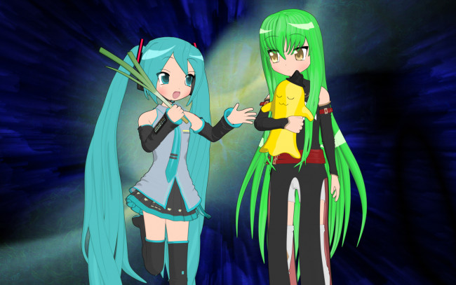 Обои картинки фото 3д, графика, anime, аниме, девушки