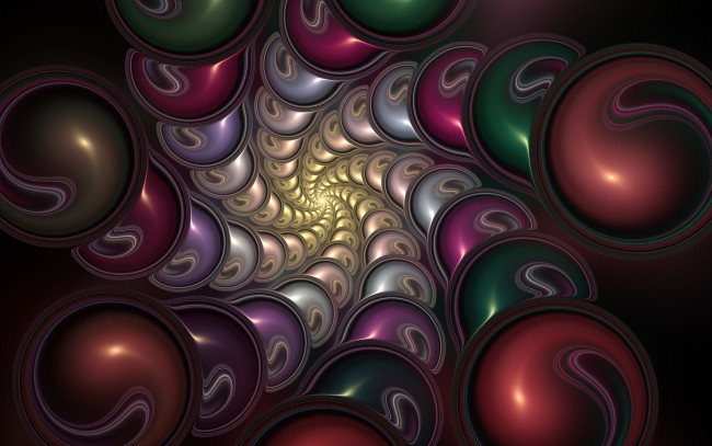 Обои картинки фото 3д, графика, fractal, фракталы, цвета, узор, фон
