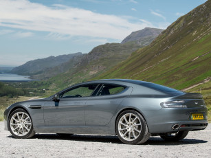обоя автомобили, aston martin, aston, martin, rapide, s, 2013г, серый