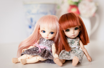 Картинка разное игрушки куклы