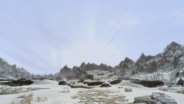 Картинка 3д+графика природа+ nature зима