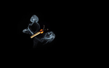 Картинка рисованные минимализм фон дымка спичка