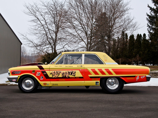 Обои картинки фото автомобили, ford, v8, thunderbolt, fairlane