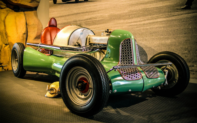 Обои картинки фото автомобили, классика, classic, green, american, car, vechicle