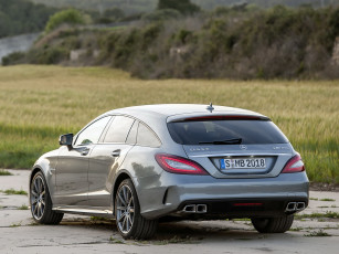 Картинка автомобили mercedes-benz 400 brake amg cls shooting x218 sports package светлый 2014г
