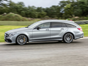 Картинка автомобили mercedes-benz sports amg 400 shooting brake 2014г package x218 светлый cls