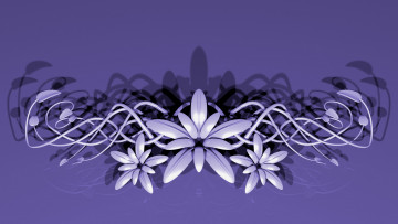 Картинка 3д+графика цветы+ flowers лепестки фон цвета узор