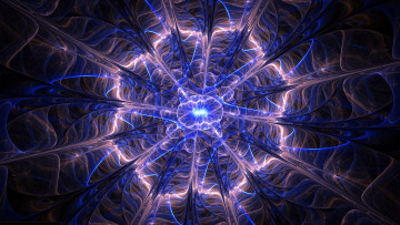 Картинка 3д+графика фракталы+ fractal цвета фон узор