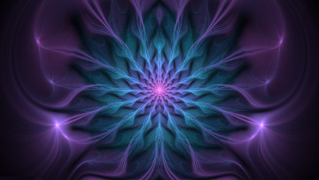 Картинка 3д+графика фракталы+ fractal цвета фон узор