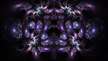 Картинка 3д+графика фракталы+ fractal узор фон цвета