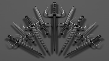 Картинка 3д+графика моделирование+ modeling фон мечи