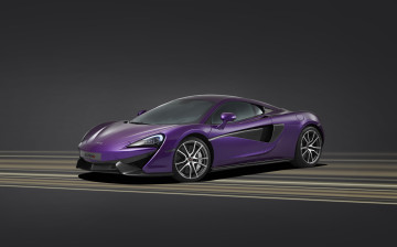 обоя автомобили, mclaren, 2015г, coupе, mso, 570s, сиреневый