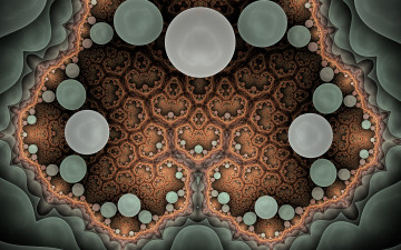 Картинка 3д+графика фракталы+ fractal фон узор цвета