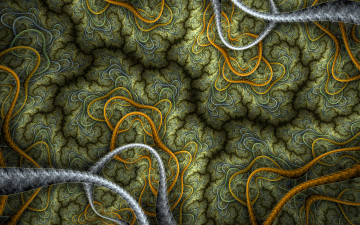 Картинка 3д+графика фракталы+ fractal фон узор цвета