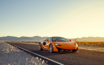 обоя автомобили, mclaren, 570s, coupе, 2015г