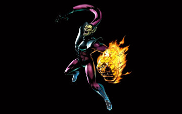Картинка рисованное комиксы skrull super