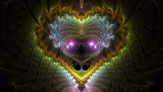 Обои картинки фото 3д графика, фракталы , fractal, цвета, фон, узор