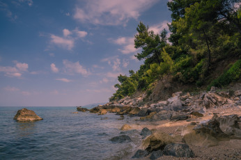 Картинка природа побережье море берег