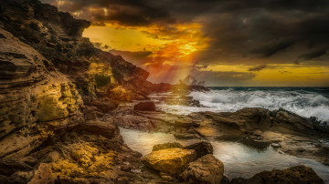 Картинка природа побережье море берег