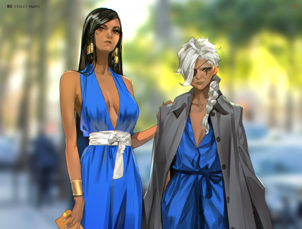 Обои картинки фото видео игры, overwatch, женщины