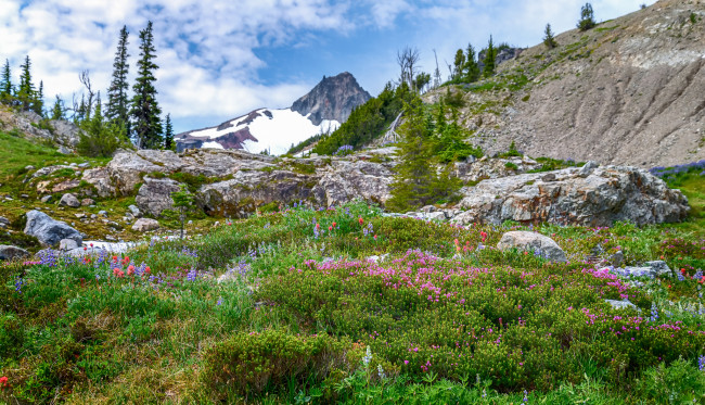 Обои картинки фото природа, горы, простор