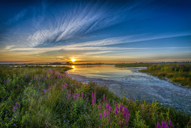 Обои картинки фото природа, восходы, закаты, рассвет