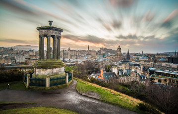 Картинка edinburgh +scotland города эдинбург+ шотландия панорама