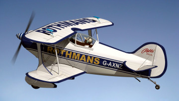 Картинка авиация 3д рисованые v-graphic самолет полет