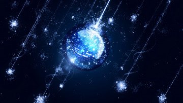 обоя праздничные, рисованные, шарик