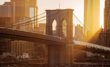 Картинка города -+мосты дома мост город здания