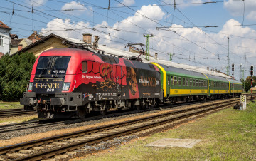 Картинка техника электровозы локомотив состав