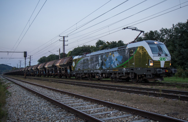 Обои картинки фото техника, электровозы, состав, локомотив