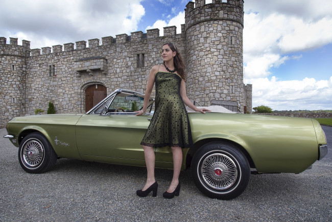 Обои картинки фото автомобили, -авто с девушками, взгляд, девушка, фон