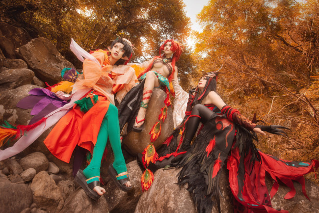 Обои картинки фото разное, cosplay , косплей, наряд, образ, девушка