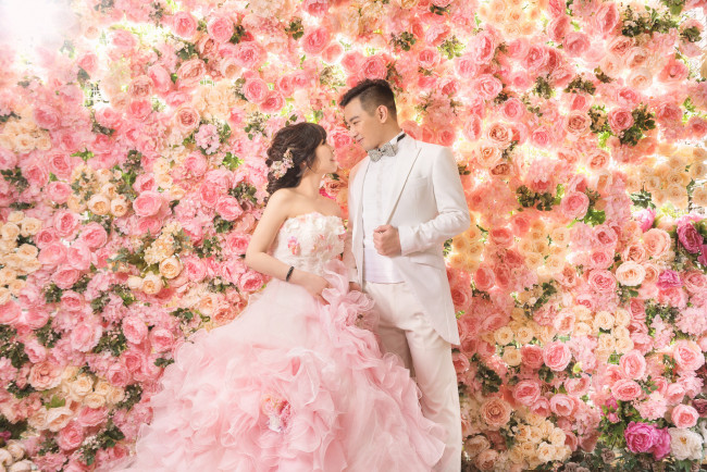 Обои картинки фото разное, мужчина женщина, любовь, свадьба, платье, праздник, невеста, жених