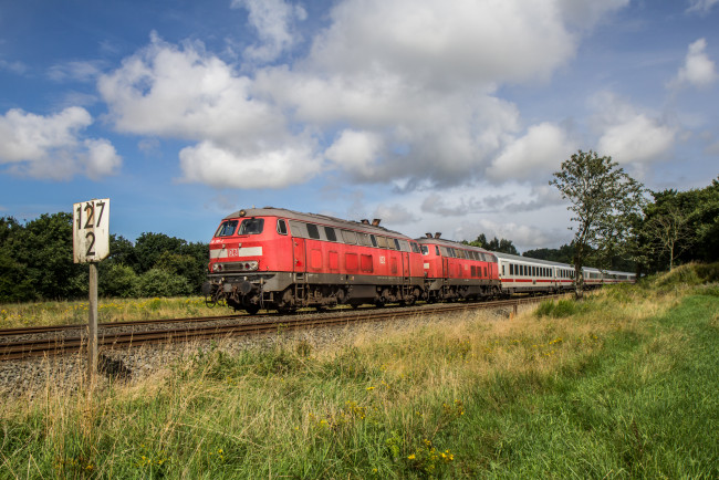 Обои картинки фото техника, электровозы, состав, локомотив