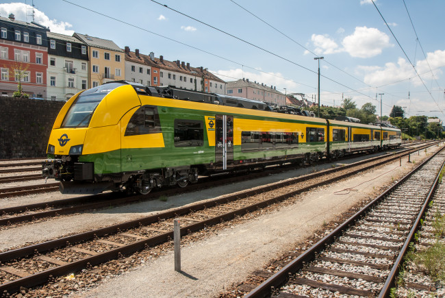 Обои картинки фото техника, электровозы, состав, локомотив