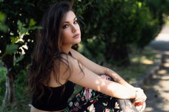 Картинка девушка девушки -unsort+ брюнетки темноволосые модель