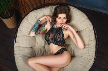 Картинка девушка девушки -unsort+ брюнетки темноволосые модель